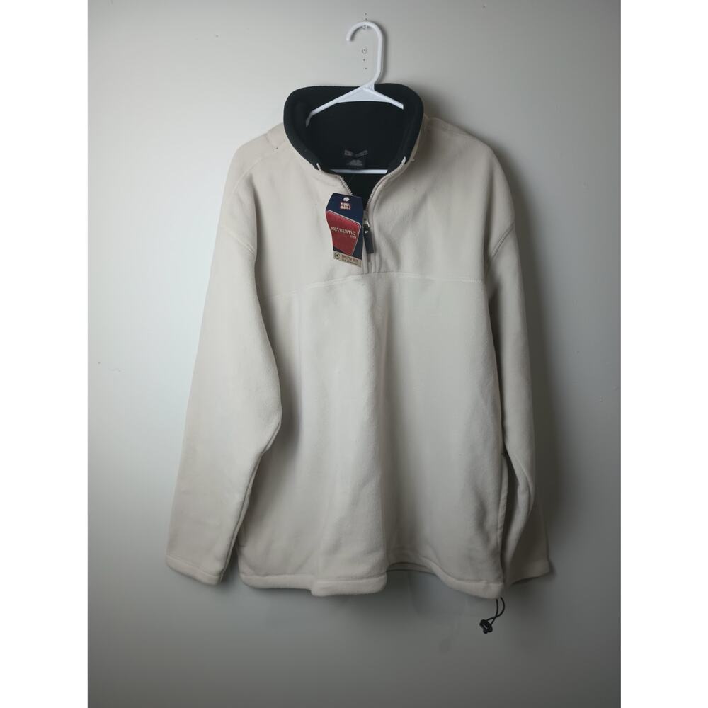 Vintage Faded‎ Glory NWT Fleece Half Zip Sweatshirt Men's XL Pullover Gift 90s